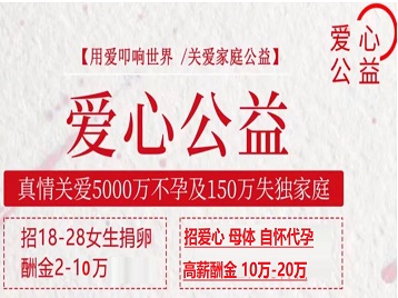桃江捐卵助孕生子 爱心志愿者招募